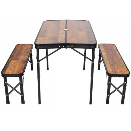 Set mobilier de camping pliabil