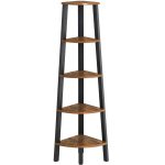 VASAGLE Raft de colt cu 5 etaje