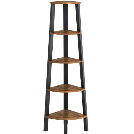 VASAGLE Raft de colt cu 5 etaje