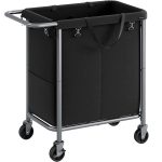 SONGMICS Cos de rufe cu roti