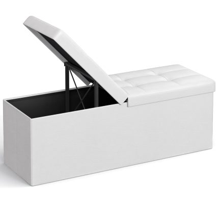 SONGMICS Taburet pliabil cu sezut moale