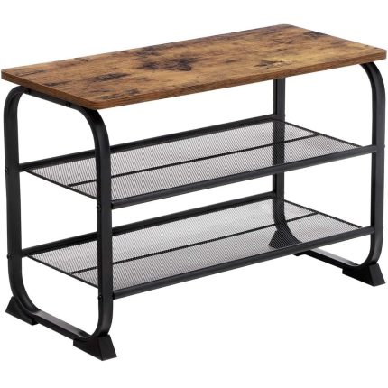 VASAGLE Raft pentru pantofi metalic