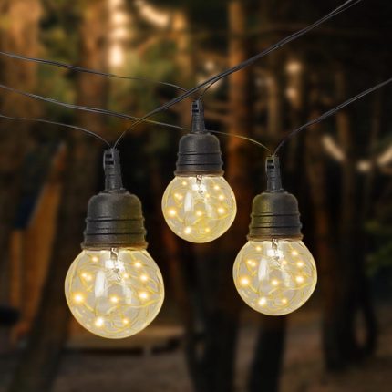 Ghirlanda luminoasa decorativa pentru exterior