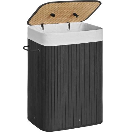 SONGMICS Cos de rufe din bambus