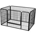 FEANDREA Tarc pentru caini din panouri de fier