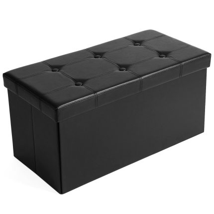 SONGMICS Taburet pliabil cu sezut moale