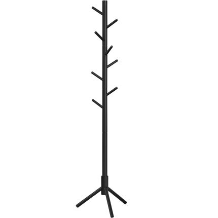 VASAGLE Cuier lemn masiv 47x47x175 cm