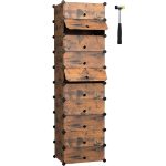 SONGMICS Etajera pantofi 43x31x173 cm