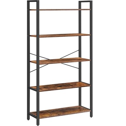 VASAGLE Biblioteca tip scara 80x30x153 cm