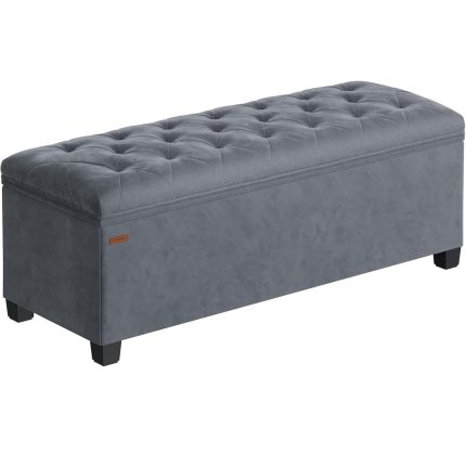 SONGMICS Banca cu spatiu de depozitare 110x40x40 cm