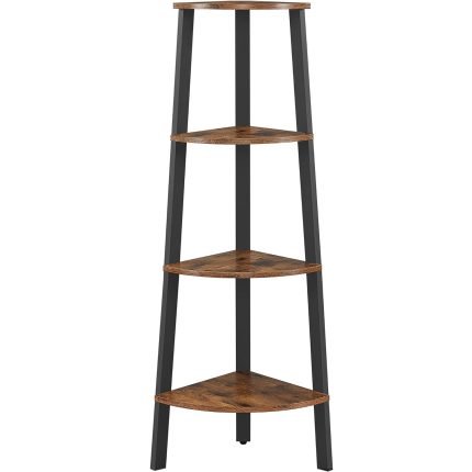 VASAGLE Raft de colt cu 4 etaje