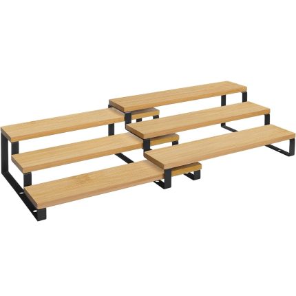 SONGMICS Raft de depozitare extensibil cu 3 nivele