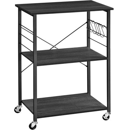 VASAGLE Raft de bucatarie pe roti