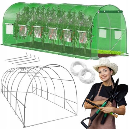 tip tunel cu cadru metalic