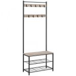 VASAGLE Cuier multifunctional 70x32x175 cm