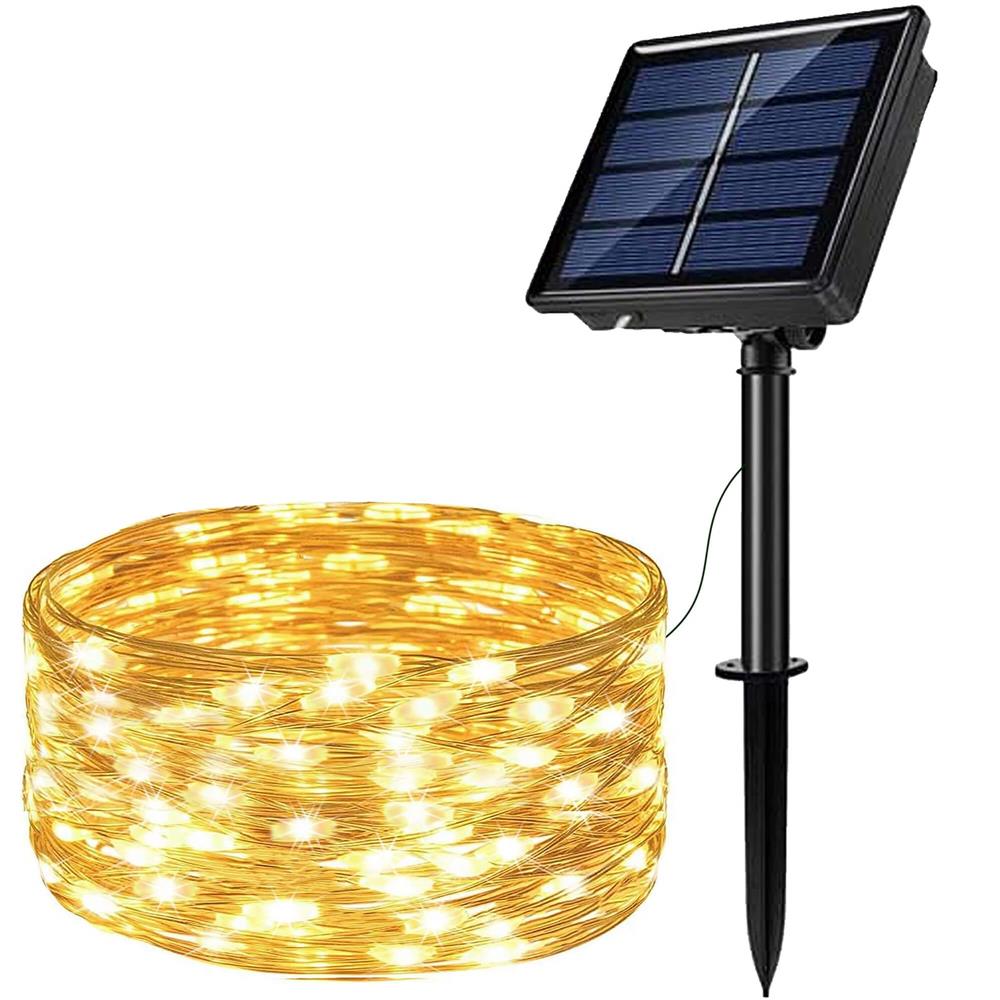 Ghirlanda luminoasa cu incarcare solara Ghirlanda luminoasa cu incarcare solara