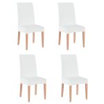 Set 4 huse universale pentru scaun