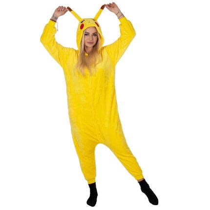 Pijama tip salopeta pentru adulti