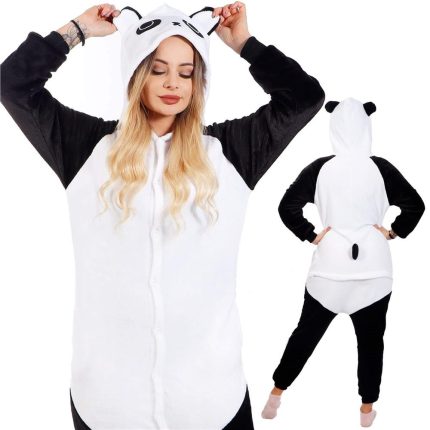 Pijama tip salopeta pentru adulti
