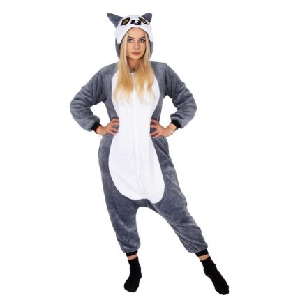 Pijama tip salopeta pentru adulti