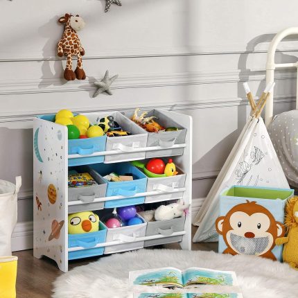 9 cutii detasabile din tesatura