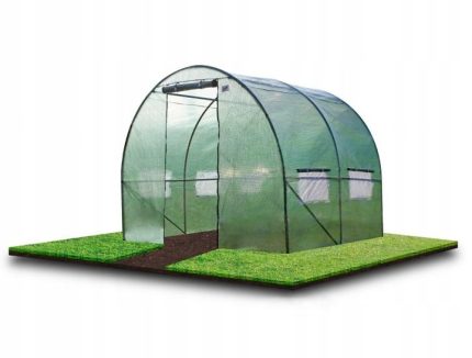 tip tunel cu cadru metalic