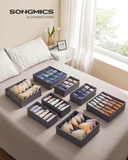 set 8 cutii de depozitare a lenjeriei de corp