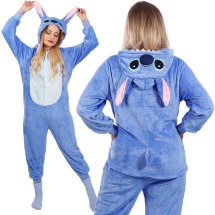 Pijama tip salopeta pentru adulti