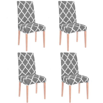 Set 4 huse universale pentru scaun