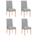 Set 4 huse universale pentru scaun