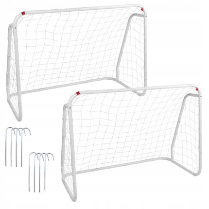 Set 2 porti de fotbal metalice