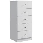 Comoda verticala Cristal cu 5 sertare
