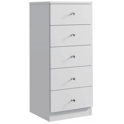 Comoda verticala Cristal cu 5 sertare