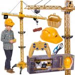Macara construction RC pentru copii