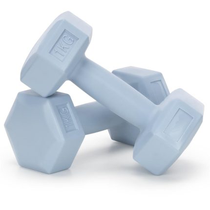Set gantere hex 2x1 kg