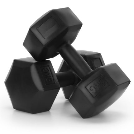 Set gantere hex 2x5 kg