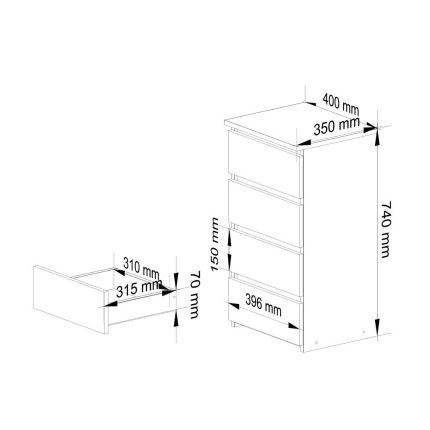 PAL laminat 16mm