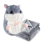 Jucarie plus hamster cu paturica ascunsa