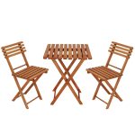 Set mobilier balcon sau terasa din lemn de fag
