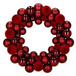 Coronita decorativa cu globuri rotunde