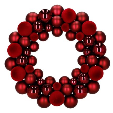 Coronita decorativa cu globuri rotunde