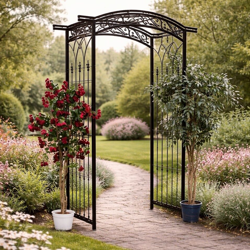 Pergola gradina metalica Pergola gradina metalica