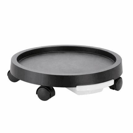 Suport ghiveci cu roti si tava colectare apa