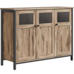 VASAGLE Dulap bucatarie cu 3 usi