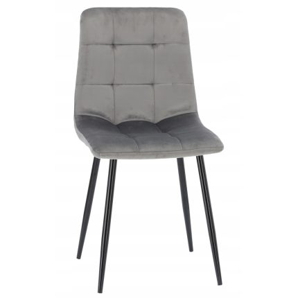 Scaun living tapitat cu catifea