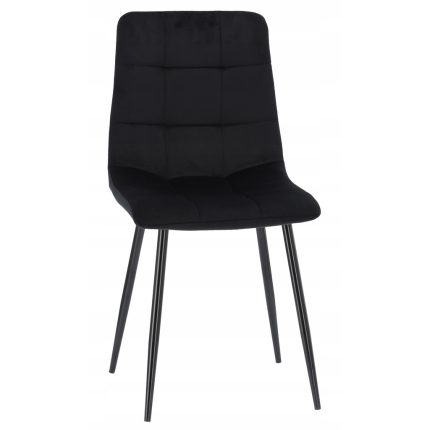 Scaun living tapitat cu catifea