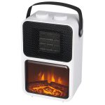 Semineu electric cu efect de flacara