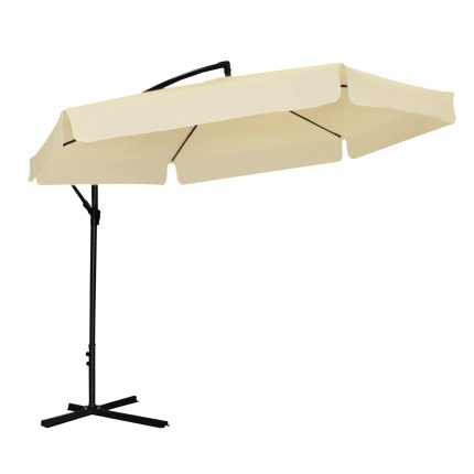 Umbrela gradina tip banana cu mecanism inclinare