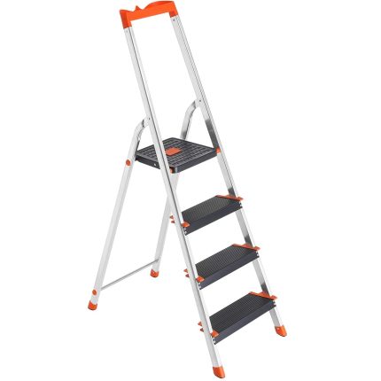 SONGMICS Scara aluminiu pliabila cu 4 trepte