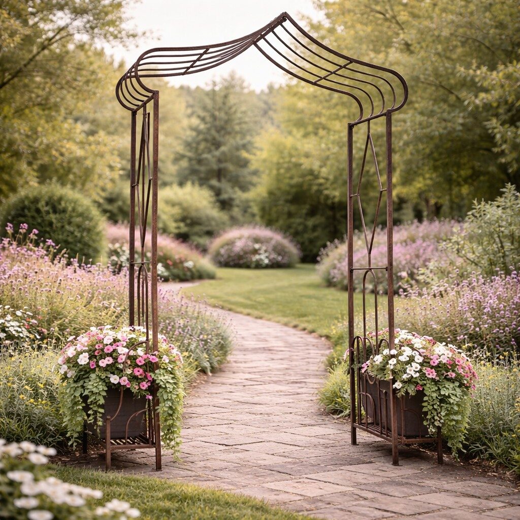 Pergola gradina metalica Pergola gradina metalica
